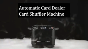 MAX-6 Card Dealer Machine Card Shuffle and Deal Machine Poker Playing Cards Electric Automatic Shuffler Machine