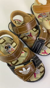 Sandal Anak Laki-Laki Perekat Tali Belakang Baby Terry Halus - Sendal Baby Terbaru usia 8 bulan - 3 tahun