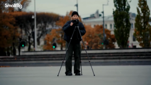 SmallRig 4353 FreeRover Carbon Fiber Photo Tripod Kit AP-100 - Chân Máy Ảnh Carbon Tải Trọng 15Kg