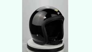 TT&CO Vintage Motorcycle Helmet 500TX retro Small shell Half Face Helmet Japan Technology Fiberglass Scooter Motorbike Riding Cafe Racer Light Weight Four Seasons