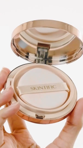 Skintific Cover All Perfect Air Cushion High Coverage Poreless & Flawless Foundation