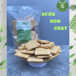 Sườn Non Chay (Loại Mỏng) sườn non thuần chay 500g 200g không hàn the - Thực Phẩm Chay Hạo An