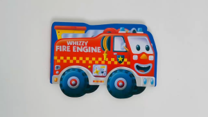 Fire Engine Story Book Easy To Read Shaped Board Book (Hardcover) For Toddler