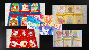 BIG 【2 ชิ้นขึ้นไป 】กระเป๋าแฟชั่นสะพายข้างสามารถใส่มือถือได้ 12*17cm