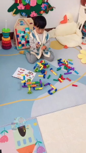 Bộ đồ chơi lắp ghép ống nước176 chi tiết đồ chơi giáo dục sớm cho bé-Tiệm Nhà Sóc 2023