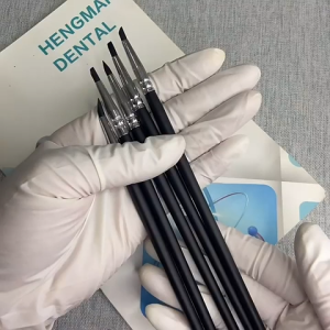 Dental Kuas Silicone Brush Pen Carving Kuas Silicon Brush Gigi Hitam Silikon Black Alat Ukir Tambal Gigi