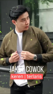 LARIS 10  Jaket Bomber Premium /Jaket Bomber  PriaTampilan Klasik Dan Stylish Disetiap Momen / Jaket Bomber Parasut