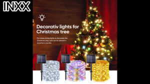 Outdoor Solar String Lights 32M Fairy light Waterproof Christmas Party Decoration Lamp Decoration Copper Wire Fairy Strip Light 8 modes