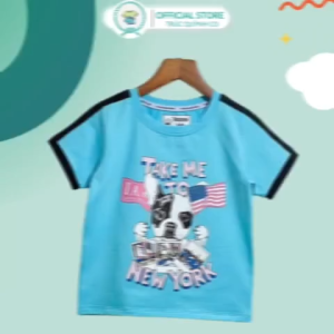 Áo thun "Cùng cún yêu khám phá New York" Thời trang nữ Năng động 12kg đến 33kg