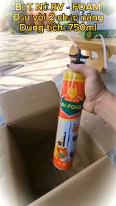 Keo bọt nở RV Foam 2 in 1