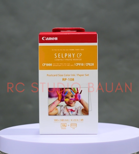 Canon RP108 Ink and Paper Set for Selphy Printers