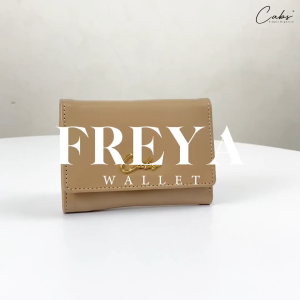 CABS POCKET - Dompet Wanita Kecil Aesthetic Lucu Kekinian Banyak Slot Kartu Anti Air - Freya Wallet