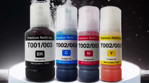 COOL นํ้าหมึกเติม Epson EP001/EP003 BKCMY ชุด 4 สี สำหรับ Epson L4150/L4160/L6160/L6170/L6190/L1110/L1210/L3110/L3210/L3216/L3150/L3250/L5190/L5290