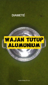 Wajan Citel Tutup 24 CM Alumunium Anti Lengket Mudah Dibersihkan