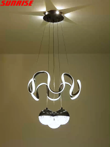 Living room pendant light Nordic minimalist creative light modern bar counter dining room lamp luxury bedroom chandelier