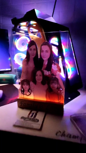 Personalized A4 Size Photo Lamp: Customized Lighting with Your Name