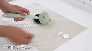 แปรงขัดหม้อแบบมีด้าม ฝอยขัดกระทะ ฝอยขัดหม้อมีด้ามจับ ฝอยขัดหม้อ แปรงขัด ฝอยขัด แบบมีด้ามจับยาวAG2314