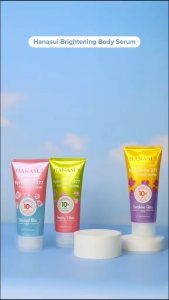 HANASUI Brightening Body Serum Gel Symwhite 377 + Glutathione 180ml - Pencerah Tubuh