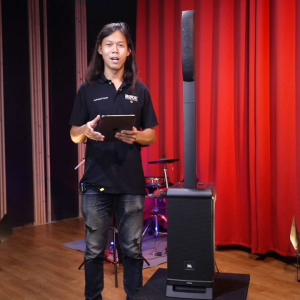 JBL IRX ONE ลำโพงคอลัมน์แอคทีฟขนาด 2 นิ้ว 6 ดอก ซับ 8 นิ้ว พร้อมมิกเซอร์ในตัวและบลูทูธ AT Prosound