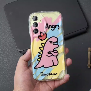 Case Wave Clear Softcase Gelombang Clear Gambar Lucu GLC-3: Pilihan Terbaik untuk Xiaomi & Oppo