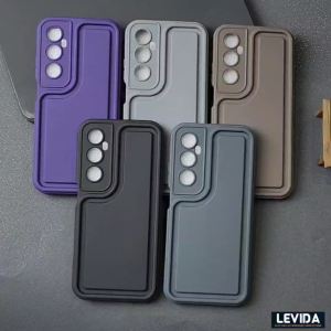 Case Casing Silikon Air Bag Pluffy Matte Macaron Procamera Case Sirkuit Mugelo Realme C65