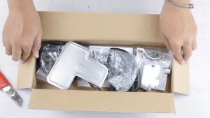 Adaptor Mesin Gerinda Jadi Mesin Gergaji Kayu Adapter Chainsaw Potong kayu Mini 12 Inch