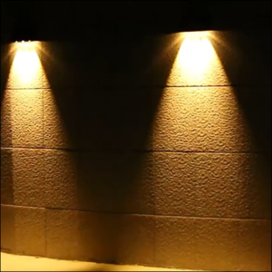 【Free Shipping】lampu Solar Wall light Outdoor Waterproof Automatic Senosr Balcony Lamp for Garden House Villa Fence Courtyard Step Stairs Decoration 太阳能灯户外壁灯