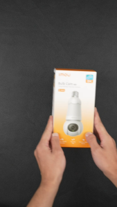 IMOU Bulb Cam 3MP 2K QHD Bulb & Camera 2 In 1 WiFi Two Way Talk Security Color Night Vision CCTV Camera Light Bulb