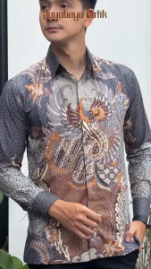 Jayabaya Batik HALMAHERA Katun Dobby Furing Lengan Panjang