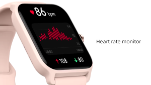 Aolon GTS 2024 ดูสมาร์ท 1.83 นิ้วดูสมาร์ทนาฬิกาออกกำลังกาย 100+ โหมดกีฬาแคลอรี่ระยะทางขั้นตอนอัตราการเต้นหัวใจการฝึกหายใจความดันโลหิตเลือดออกซิเจน PK Amazfit 220mAh 3-5 วันสแตนด์บายบายสนับสนุนภาษาไทย