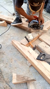 APIC AX-58: Mesin Gergaji & Potong Kayu Profesional