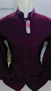 jasko pria dewasa lengan panjang marun polos terbaru 2024