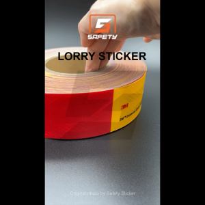 S990-052 (300mm X 50mm) 3M SIDE MARKING REFLECTOR STICKER (JPJ & SIRIM APPROVED) LORRY STICKER