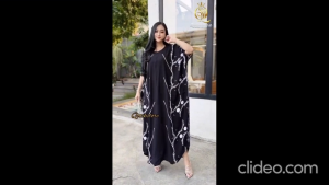 Daster Kalong Batik Cap Terbaru - Longdress Kelelawar Lowo Rayon Samitex Super Busui Jumbo LD 150