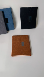 Buku Agenda Jurnal Garis A5 Notebook Diary Book Cover Bahan Kulit D1-001