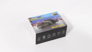 DVR Kamera Mobil A68: Dashcam Mobil WiFi Dual Camera & GPS 3 Inch