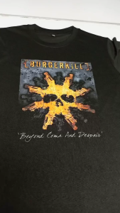 Kaos Anak Laki-Laki dan Perempuan Motif Band Musik Burgerkill dari Monstahopkids Bahan 24s