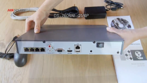 Hikvision NVR 8 channel 4K CCTV 4/8Port POE NVR Face Detection H.265 Motion Detect Network Video Recorder For IP Camera