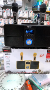 Loa karaoke bluetooth SD 309 - Tặng kèm 2 micro không Dây Loa Bluetooth Mini Karaoke SDRD SD-309 - Bản Cao Cấp Loa bluetooth SDRD SD-309 kèm 2 micro UHF Loa Karaoke Sdrd 309 Giá Tốt