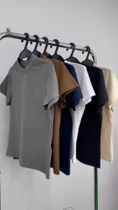 Áo thun baby tee mùa hè in trái tim xinh xắn ABD1312 Miucho tay ngắn cổ tròn hotrend in mix