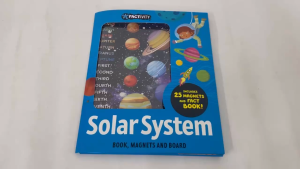 Solar System Factivity Magnetic Folder & Book With Planet Magnets & Play Board for Kids