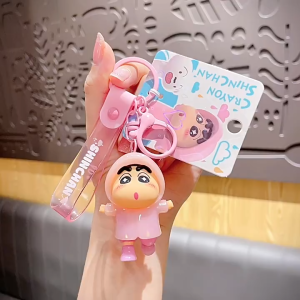 👌 บอกเลยว่าของจริงน่ารักมาก พวงกุญแจ ตุ๊กตาเด็กชายจอมแก่น เซ็ตชุดกันฝน มาใหม่ งาน License พร้อมส่งครบลาย