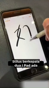 DenDen Smart Pencil Stylus Pen Universal 2 in 1 Drawing Writing Touch Screen Compatible Phone Mobile Digital 电容式手写笔绘图平板手机