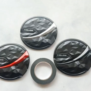Cover Tutup Tangki Bensin Mobil Veloz 2022 - 2024 Hitam All Variant