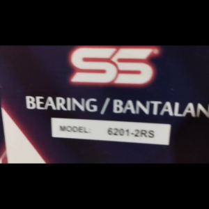 BEARING 6201 - 2RS ORIGINAL SS / BAHT / MONERO