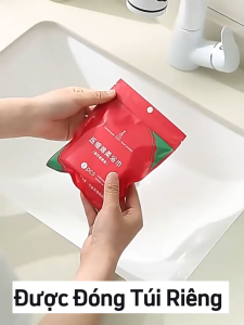 Khăn Tắm Nén Du Lịch Tiện Lợi Một Lần Sử Dụng Kích Thước 60x120cm Màu Trắng