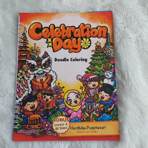 BUKU ANAK : DOODLE ART : CELEBRATION DAY