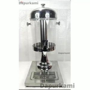 Juice Jus Dispenser Tower Minuman 8 Liter Single Stainless/Water Tank Juice Dispenser Jus 8 Liter Aklirik
