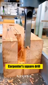 Mata Bor Bobok Kayu Persegi: Pahat Kayu Perkayuan & Mortising Kit