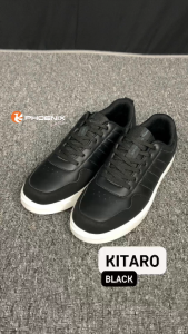 Phoenix Kitaro Sepatu Sneakers Pria - Black